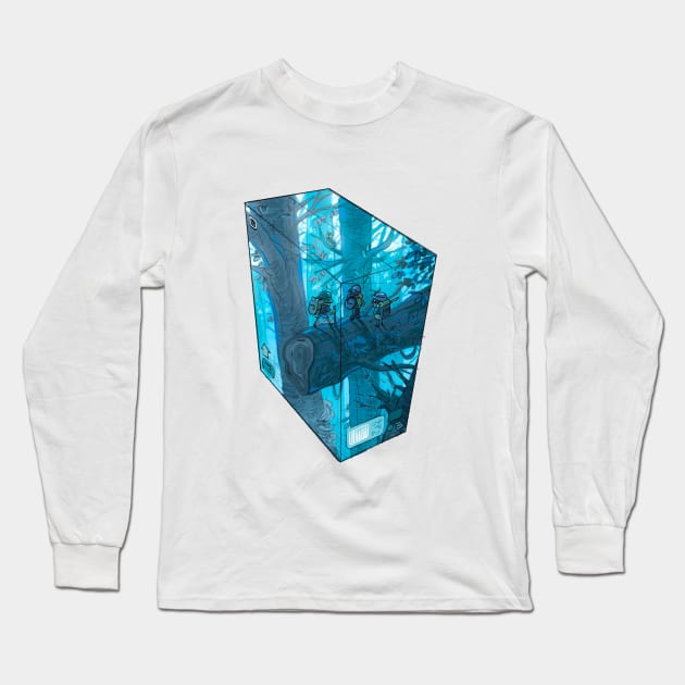 ADVENTURE IN A BOX Long Sleeve T-Shirt by DUST2196